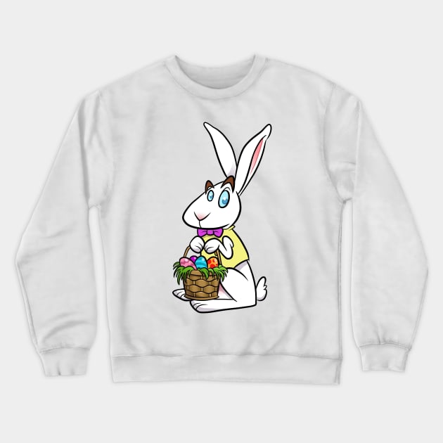 Easter Bunny Crewneck Sweatshirt by binarygod